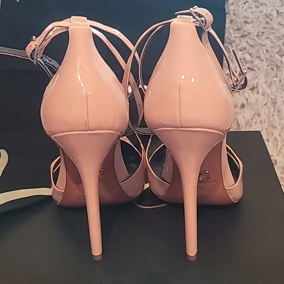 Monika Chiang Elegant Pink Stiletto Heels